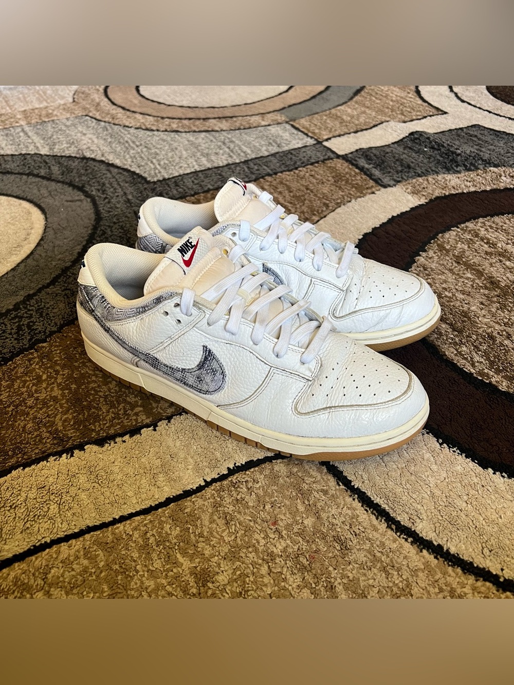 Men’s Nike Dunk Low "Washed Denim" Size 13